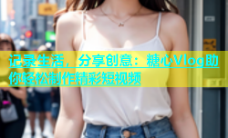 记录生活，分享创意：糖心Vlog助你轻松制作精彩短视频
