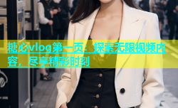 糖心vlog第一页：探索无限视频内容，尽享精彩时刻