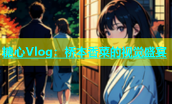 糖心Vlog：桥本香菜的视觉盛宴