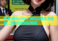 探索t糖心vlog：轻松记录生活点滴，分享你的精彩瞬间
