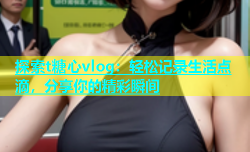 探索t糖心vlog：轻松记录生活点滴，分享你的精彩瞬间