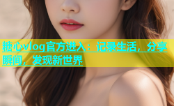 糖心vlog官方进入：记录生活，分享瞬间，发现新世界
