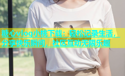 糖心vlog小桃下载：轻松记录生活，分享快乐瞬间，社区互动无限乐趣