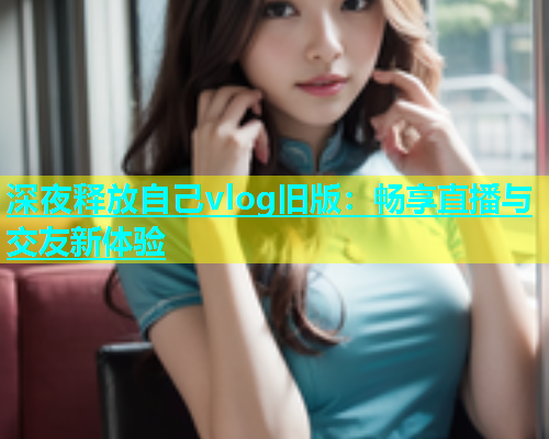 深夜释放自己vlog旧版：畅享直播与交友新体验  第1张
