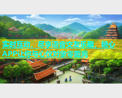实时互动，尽享语音交友乐趣，糖心APP让你与心仪对象零距离  第1张