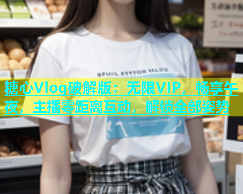 糖心Vlog破解版：无限VIP，畅享午夜，主播零距离互动，解锁全部姿势  第1张