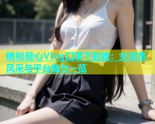 揭秘糖心Vlog口罩下的她：女演员风采与平台魅力一览  第2张
