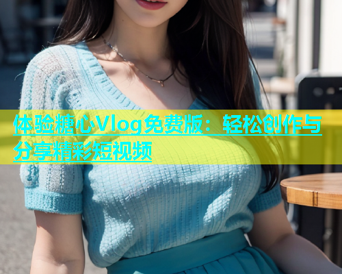 体验糖心Vlog免费版：轻松创作与分享精彩短视频  第1张