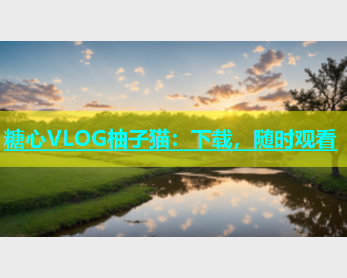 糖心VLOG柚子猫：下载，随时观看  第2张