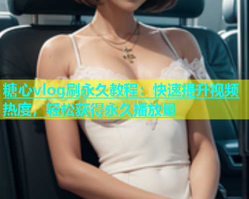 糖心vlog刷永久教程：快速提升视频热度，轻松获得永久播放量  第1张