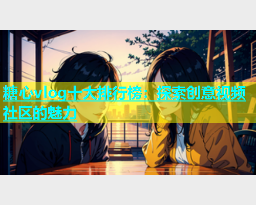 糖心vlog十大排行榜：探索创意视频社区的魅力  第1张