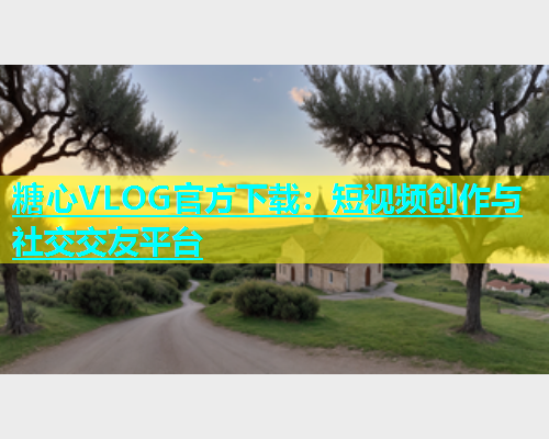 糖心VLOG官方下载：短视频创作与社交交友平台  第1张