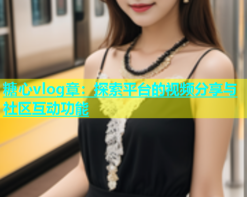 糖心vlog章：探索平台的视频分享与社区互动功能  第2张
