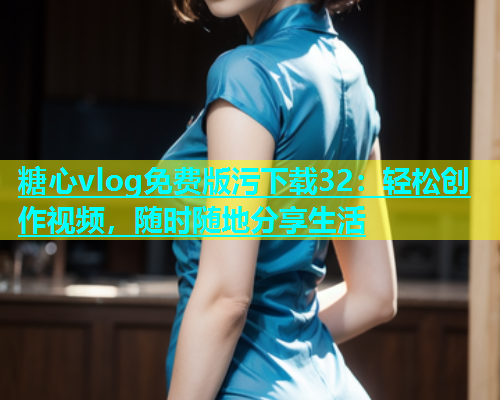 糖心vlog免费版污下载32：轻松创作视频，随时随地分享生活  第1张