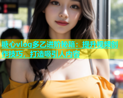 糖心vlog多乙进阶秘籍：提升视频创作技巧，打造吸引人内容  第1张