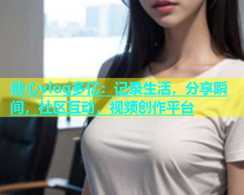 糖心vlog多亿：记录生活，分享瞬间，社区互动，视频创作平台  第1张