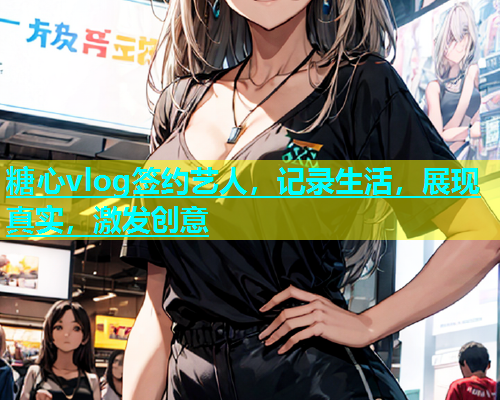 糖心vlog签约艺人，记录生活，展现真实，激发创意  第1张