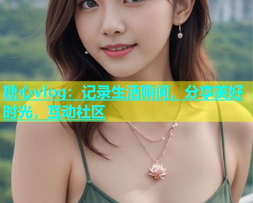 糖心vlog：记录生活瞬间，分享美好时光，互动社区  第1张