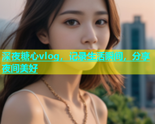 深夜糖心vlog，记录生活瞬间，分享夜间美好  第1张