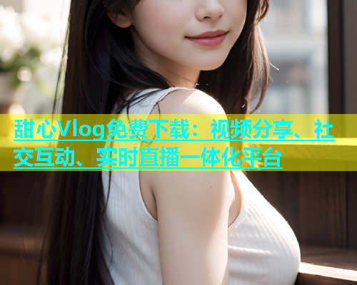 甜心Vlog免费下载：视频分享、社交互动、实时直播一体化平台  第1张
